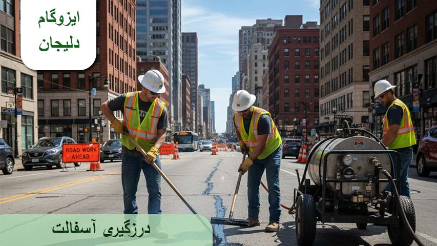 درزگیری آسفالت